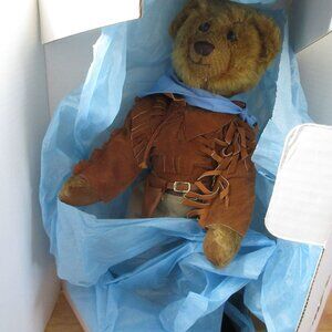 John Wayne "The Duke" 16" Bear Franklin Mint Complete - Original Packaging